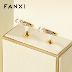 FANXI Wholesale Beige Baking paint Jewelry display set
