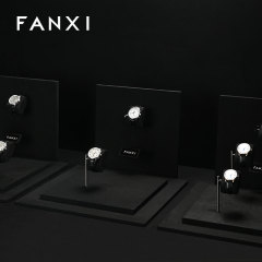 FANXI Luxury Black Metal Watch Combination Set Series