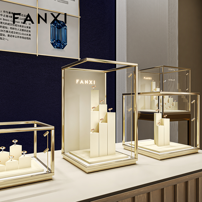 FANXI High quality Multi-coloroption metal ring display