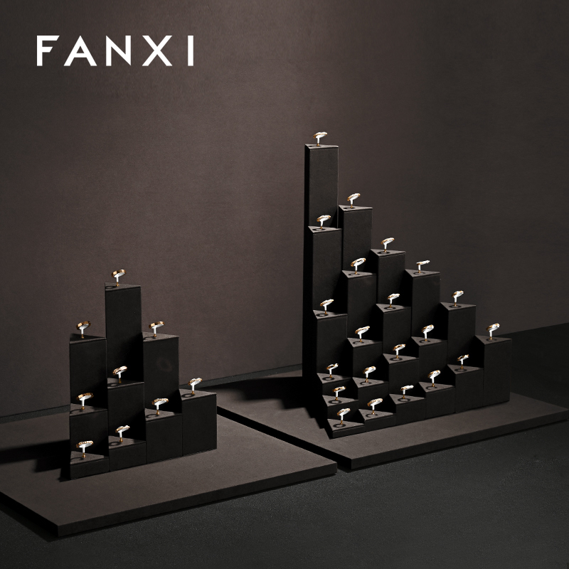 FANXI New arrival coffee metal ring display