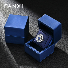 FANXI New arrival Blue cardboard Jewelry box