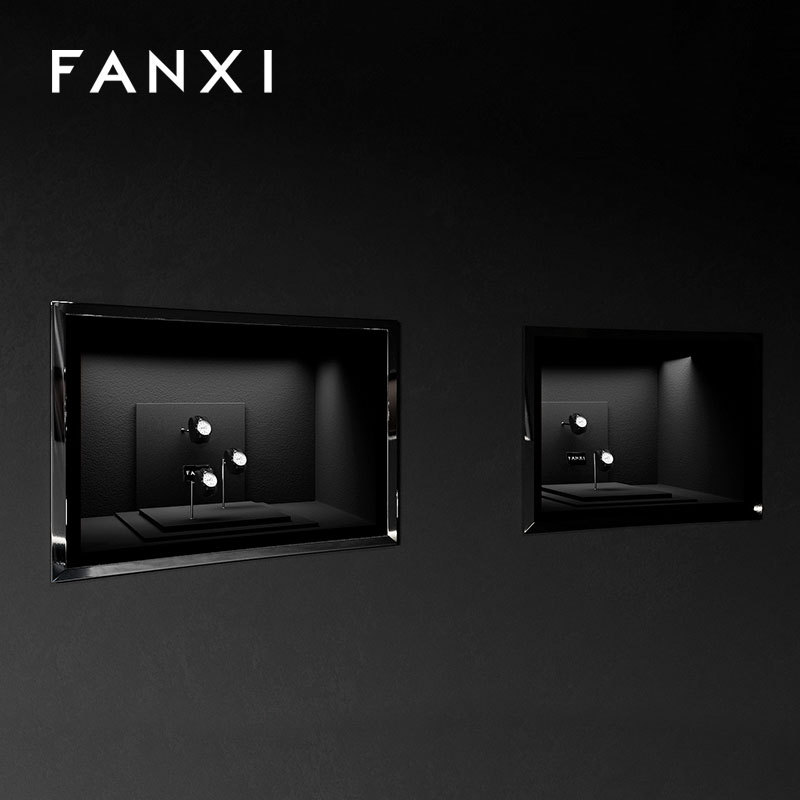 FANXI Luxury Black Metal Watch Combination Set Series