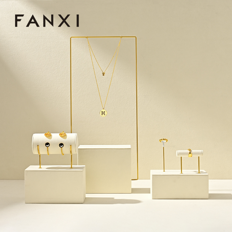 FANXI Wholesale Microfiber rice Jewelry Display