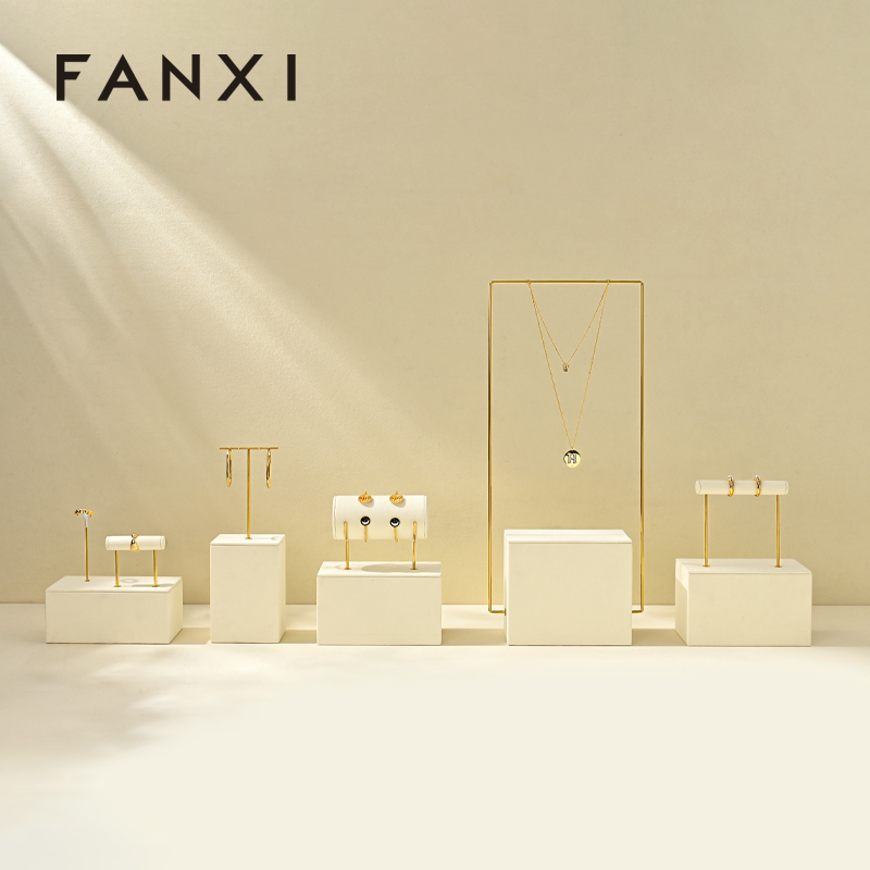 FANXI Wholesale Microfiber rice Jewelry Display
