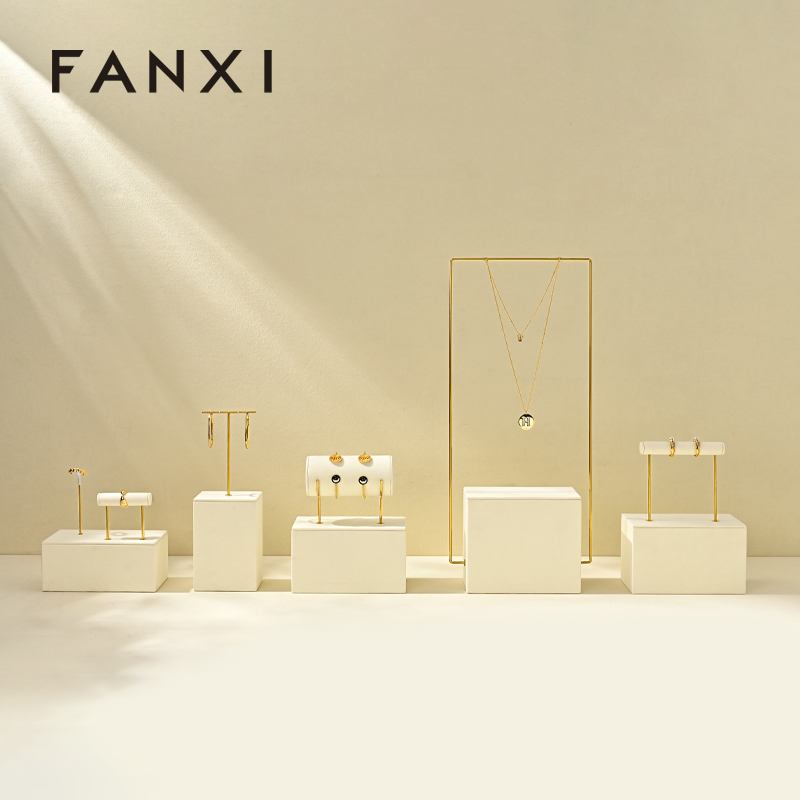 FANXI Wholesale Microfiber rice Jewelry Display