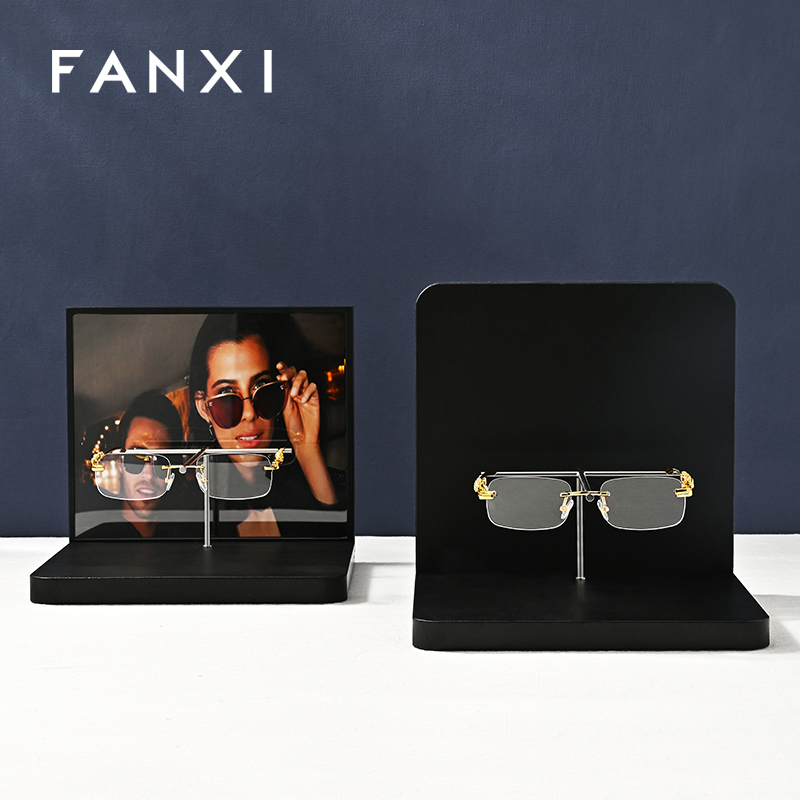 FANXI New arrival metal Black Glasses Display Stand