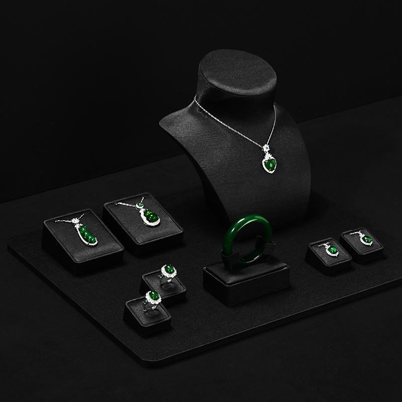 FANXI Factory Black tess jewelry display set