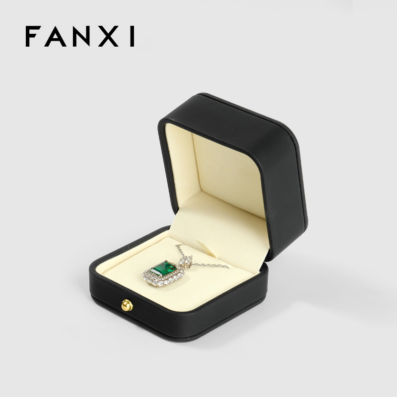 FANXI Custom black and velvet jewelry box
