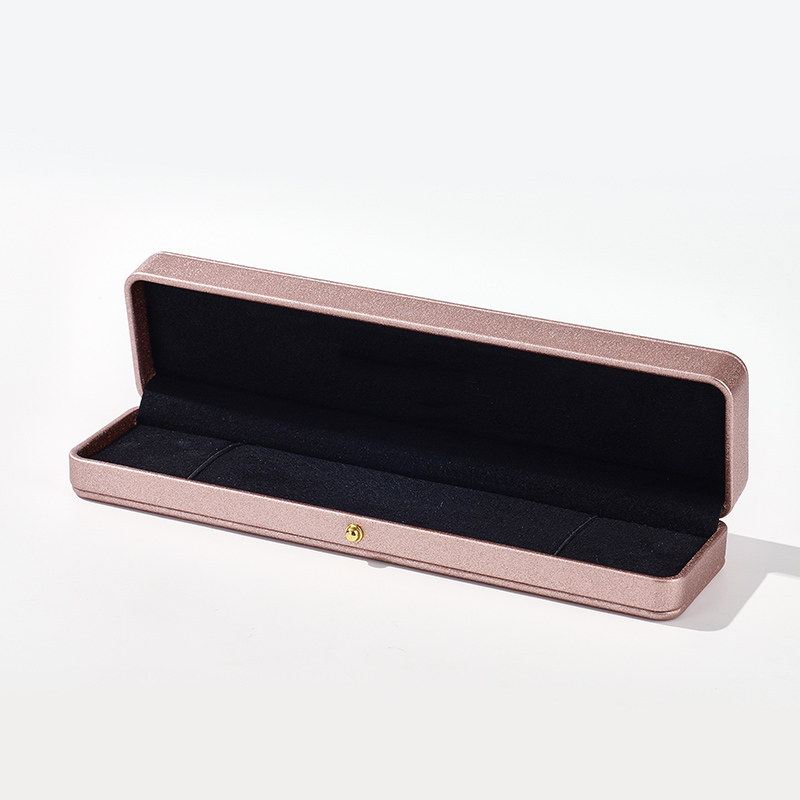 FANXI Custom pink PU leather jewelry box