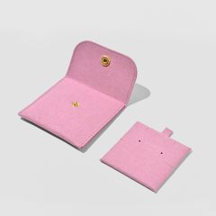 FANXI Custom Fashion pink microfiber Jewelry bag