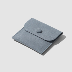 FANXI Custom Fashion blue microfiber Jewelry bag