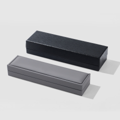 FANXI Custom black and gray paper velvet jewelry box
