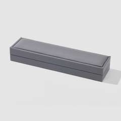 FANXI Custom black and gray paper velvet jewelry box