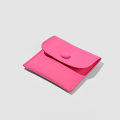 FANXI Custom pink microfiber Jewelry bag