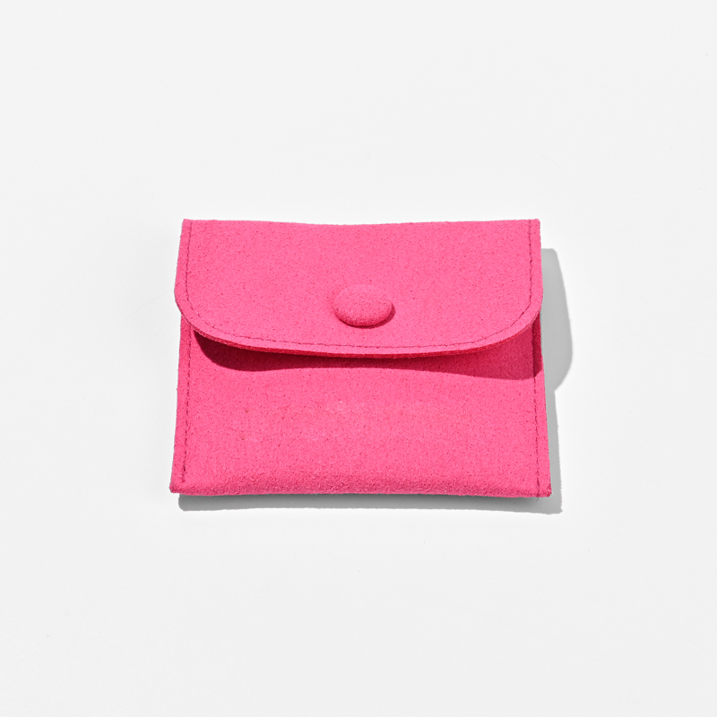 FANXI Custom pink microfiber Jewelry bag