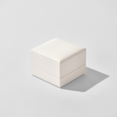 FANXI Custom white microfiber jewelry box