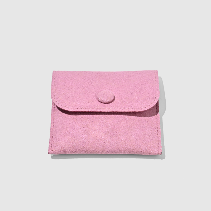 FANXI Custom Fashion pink microfiber Jewelry bag