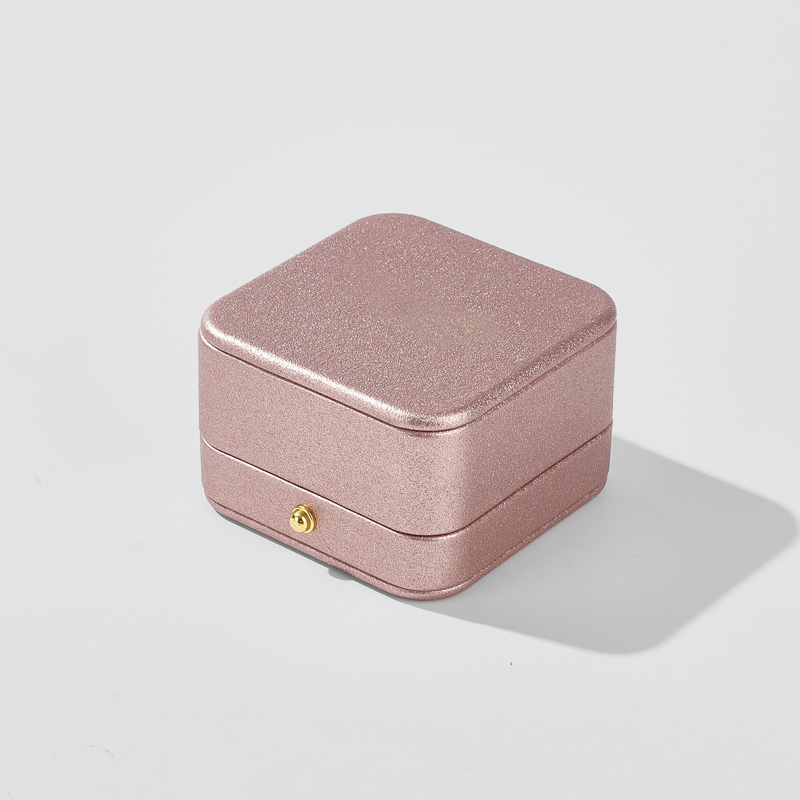 FANXI Custom pink microfiber jewelry box
