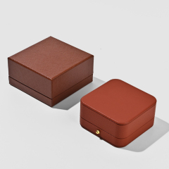 FANXI Custom tangerine velvet jewelry box