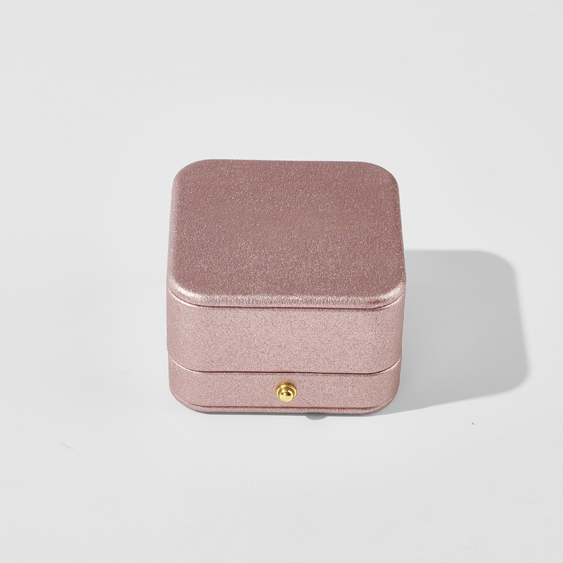 FANXI Custom pink microfiber jewelry box