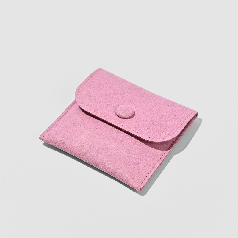 FANXI Custom Fashion pink microfiber Jewelry bag