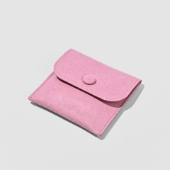FANXI Custom Fashion pink microfiber Jewelry bag