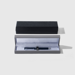 FANXI Custom black and gray paper velvet jewelry box