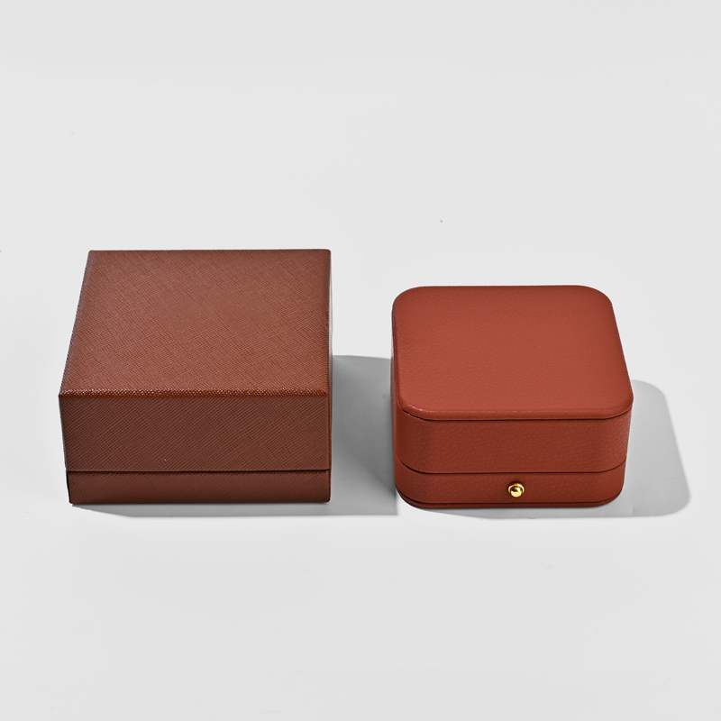 FANXI Custom tangerine velvet jewelry box