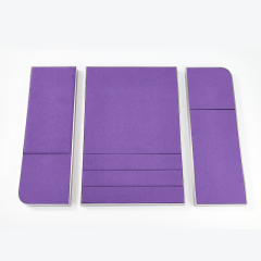 FANXI Custom purple metal jewelry display set series