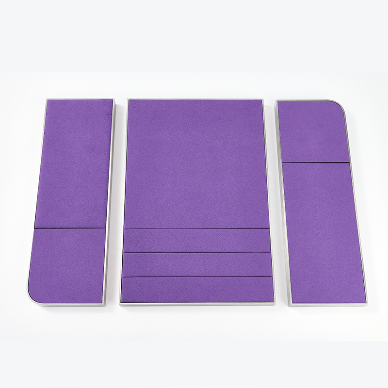 FANXI Custom purple metal jewelry display set series