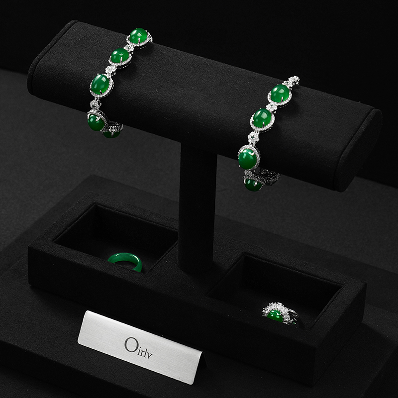 FANXI Factory sackcloth jewelry display stand