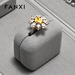 FANXI Luxury metal Gray Jewelry display set series