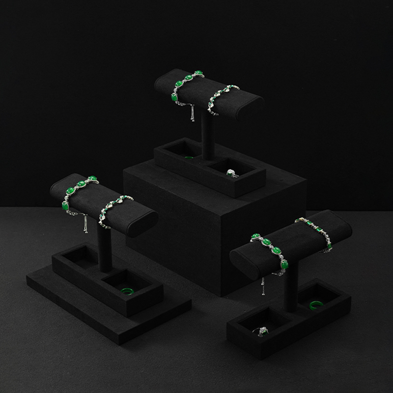 FANXI Factory sackcloth jewelry display stand