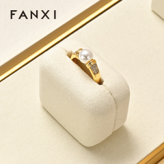 FANXI Fashion Beige Metal Jewelry Combination Set