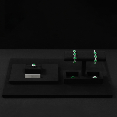 FANXI Factory sackcloth jewelry display stand