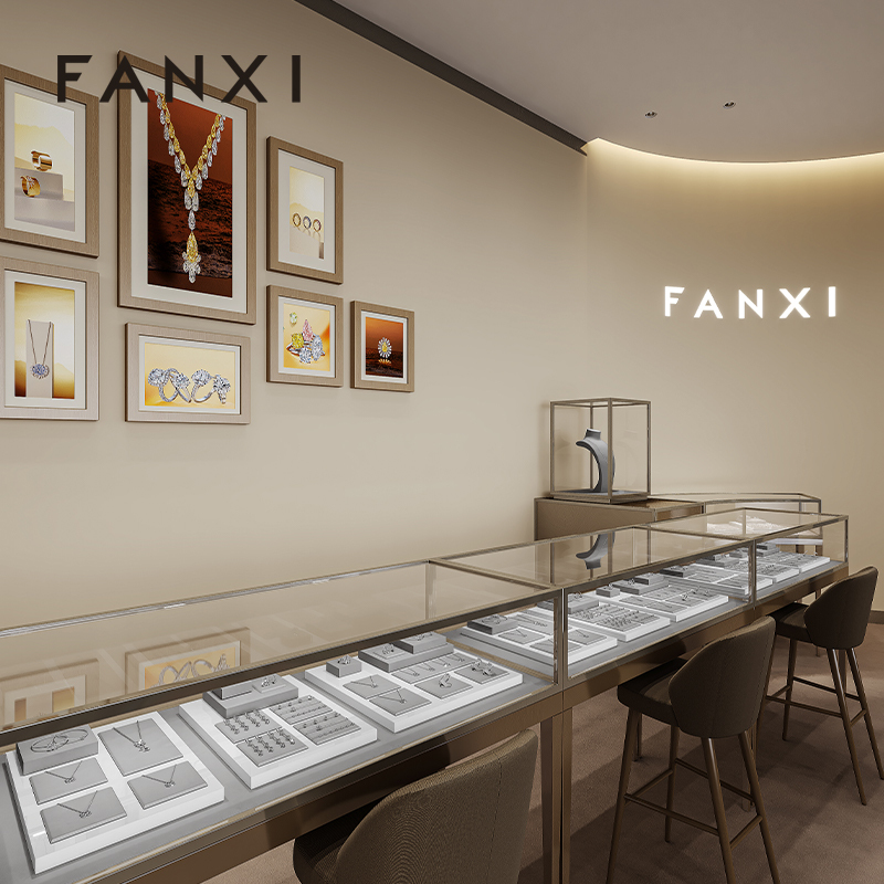 FANXI High end grey baking paint display set