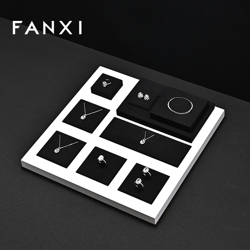 FANXI Hot sale Baking paint Jewelry Combination Set