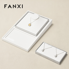 FANXI Fashion White metal Jewelry display set series