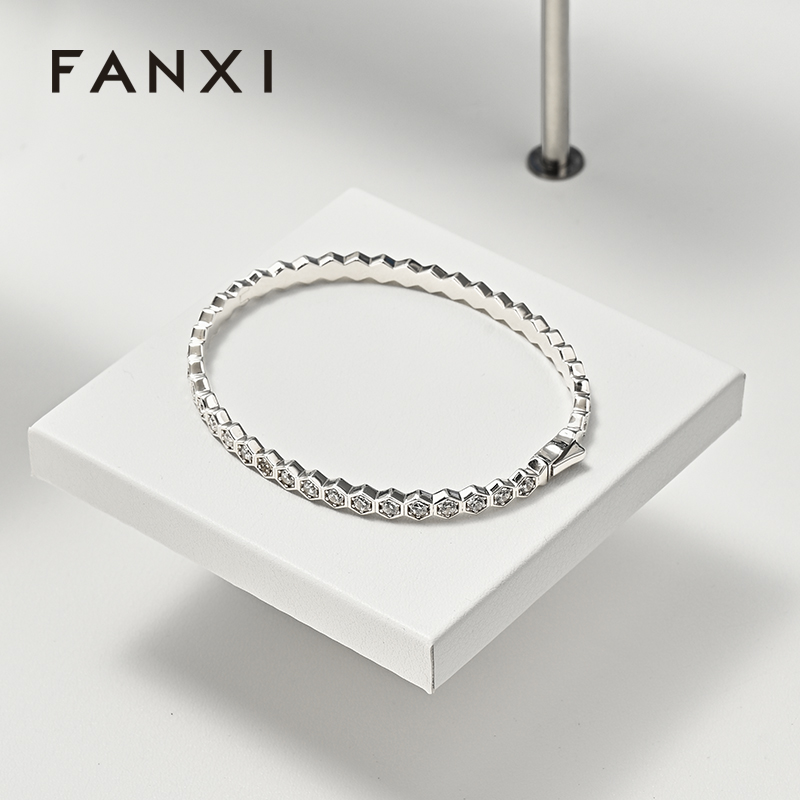 FANXI Wholesale metal leather Jewelry display set series