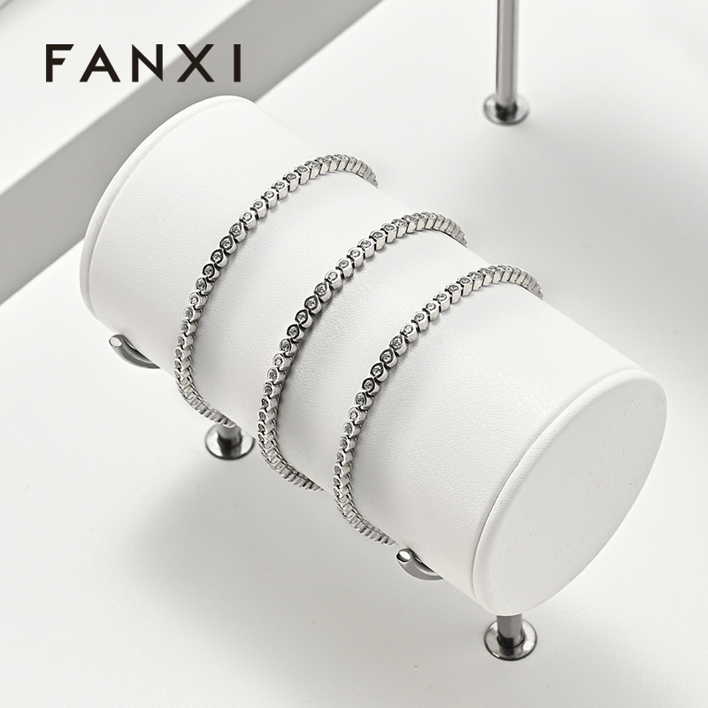 FANXI Wholesale metal leather Jewelry display set series