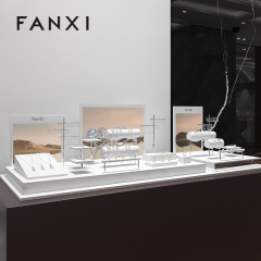 FANXI Wholesale metal leather Jewelry display set series