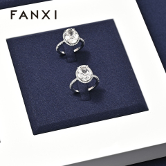 FANXI Hot sale blue Baking paint Jewelry display set series