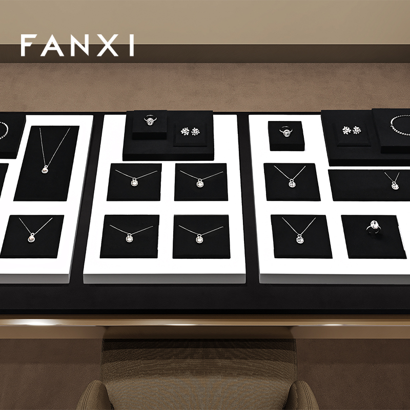 FANXI Hot sale Baking paint Jewelry Combination Set