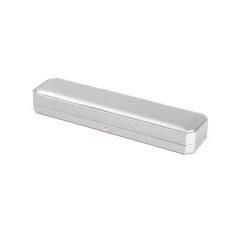 FANXI Custom silvery velvet leather long chain box