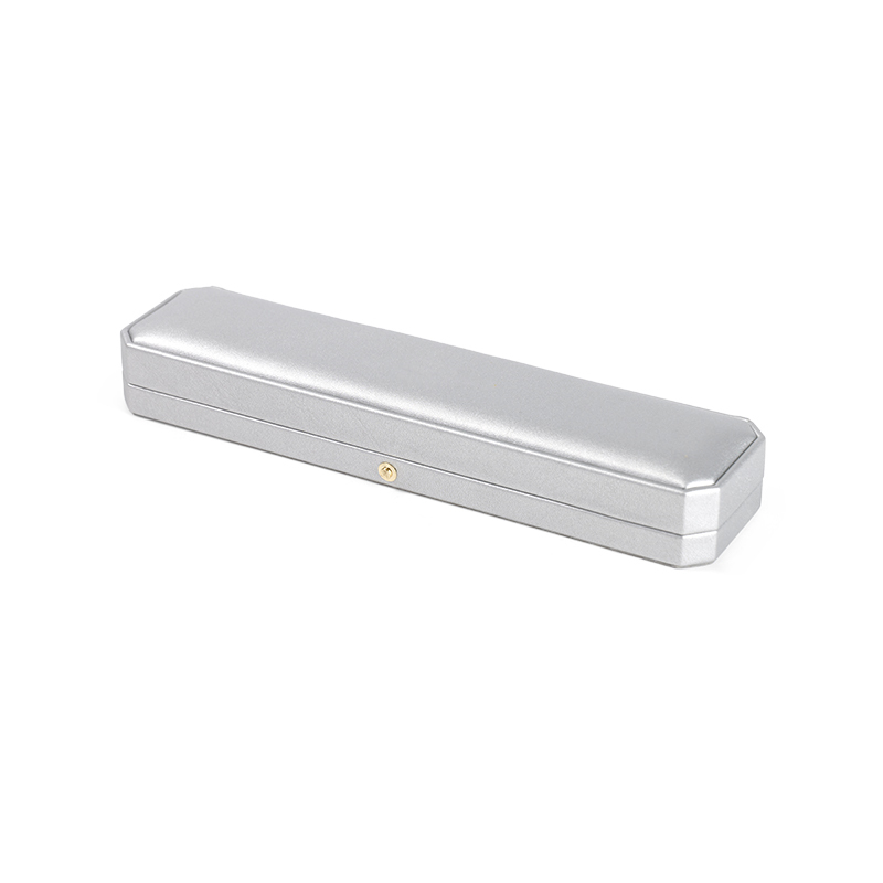FANXI Custom silvery velvet leather long chain box