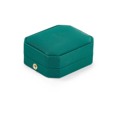 FANXI Custom green velvet leather Jewelry box