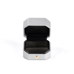 FANXI Custom silvery velvet leather Jewelry box