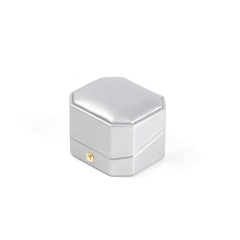 FANXI Custom silvery velvet leather Jewelry box