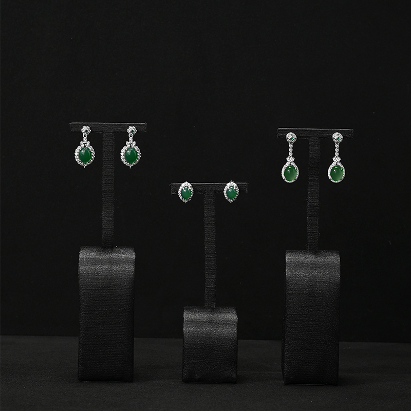 FANXI Hot sale black silk Jewelry Combination Set