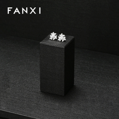 FANXI Wholesale Black Leather Jewelry Display